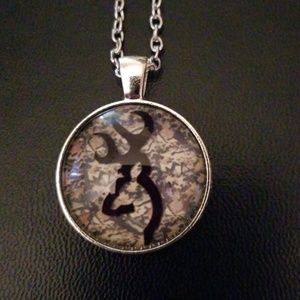 Browning Deer Necklace